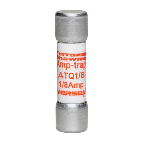 ATQ1/8 - Fuse Amp-Trap® 500V 0.125A Time-Delay Midget ATQ Series